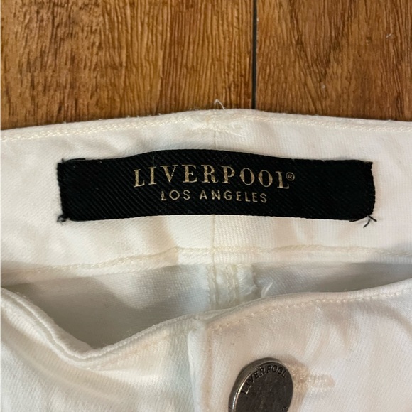 LIVERPOOL Women’s White The Hugger Skinny High Waist Jean Denim Size 4/27 - Picture 2 of 13